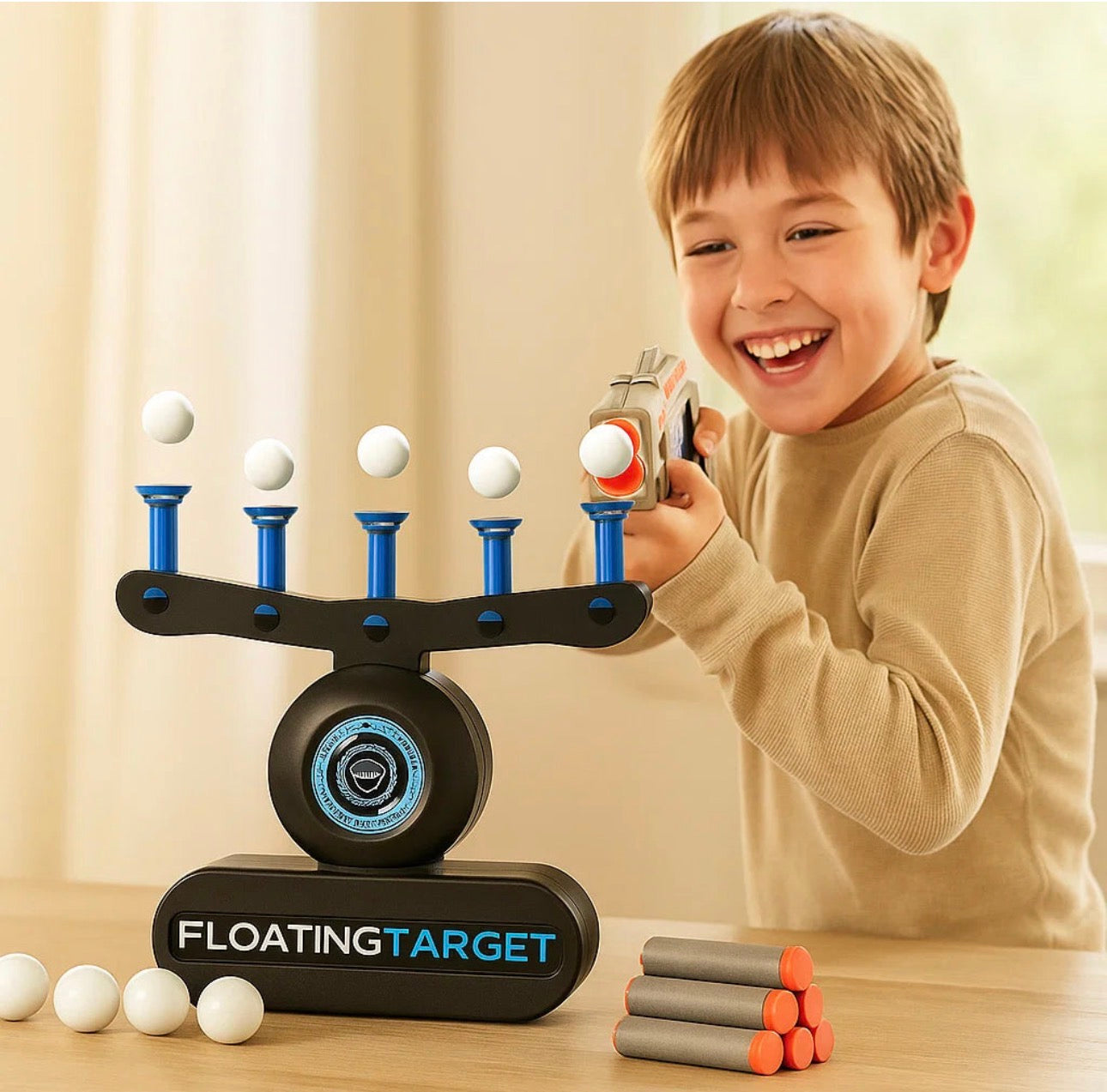 Hover blast ™ -Opplev den magiske følelsen av å treffe svevende mål i luften!