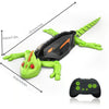 🌲Julegave🦎 LED Veggkryper-Gekko – 360° RC Øgle-leke for barn 🎮✨